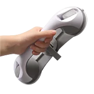 Bezpečnostné madlo do kúpeľne na hladké povrchy – 3-prísavkový úchyt