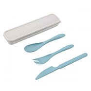 Cestovná turistická sada príborov s puzdrom 3 ks