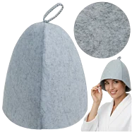 Plstená čiapka do sauny – ochrana hlavy a vlasov pred prehriatím