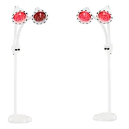 Dvojitá infračervená lampa Sollux so stojanom - 275 W