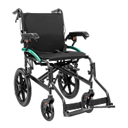 Ľahký hliníkový skladací invalidný vozík Activ-Tim - priemer kolies 16" - Šírka - 46 cm