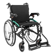 Ľahký hliníkový skladací invalidný vozík Activ-Tim - priemer kolies 24" - Šírka - 46 cm