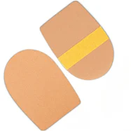 Korkové podpätenky do topánok - tvrdé, lepené vložky pod pätu - 10 mm