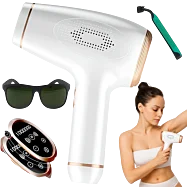 Laserový IPL epilátor pre trvalé odstránenie chĺpkov