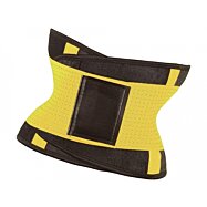 Neoprénový zoštíhľujúci pás, žltý