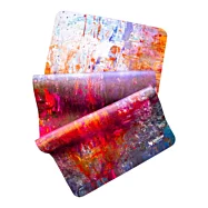 Podložka na jogu s mikrovláknom, energizujúci vzor