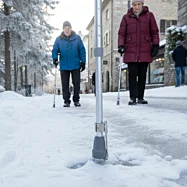Protisklzový päťhrotý nástavec na barle a palice - ICE