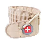 Nafukovací trakčný bedrový pás proti bolesti chrbtice