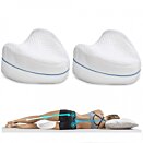 2 x Memory Pillow Comfy-3 Pamäťový ortopedický vankúš na nohy, 22 x 24cm