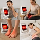 Terapeutická infračervená lampa Sollux na svetelnú terapiu s veľkou plochou - 300 W