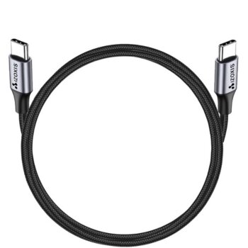 Kábel USB Typ-C PD, 2m čierny