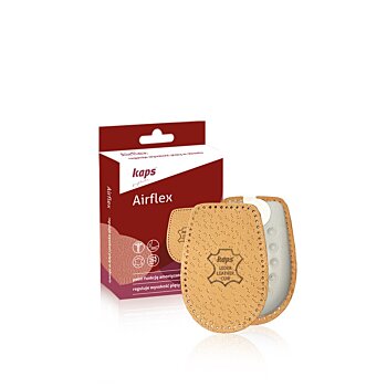 Ortopedické kožené podpätenky do topánok Airflex