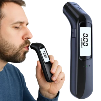 Prenosný bezkontaktný alkohol tester s USB nabíjaním