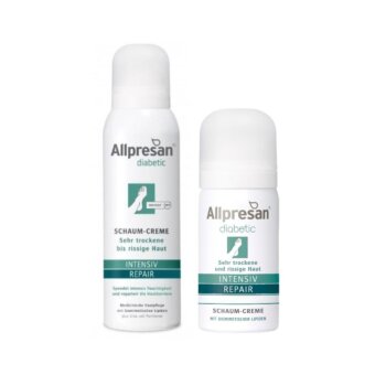 Allpresan®Regeneračná pena pre diabetikov, Diabetic Intensiv & Repair, Sada 125 + 35 ml
