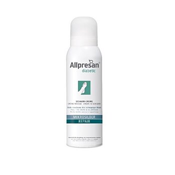 Allpresan® Krémová pena pre diabetikov, Diabetic MicroSilver & Repair, 125 ml