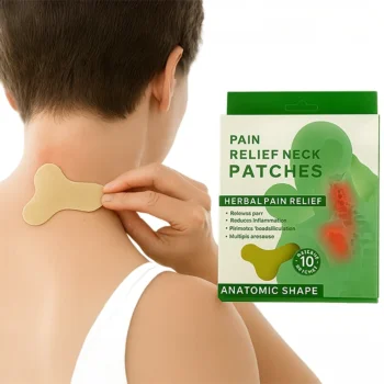 Bylinné náplasti na krčnú chrbticu, anatomicky tvarované – 10 ks