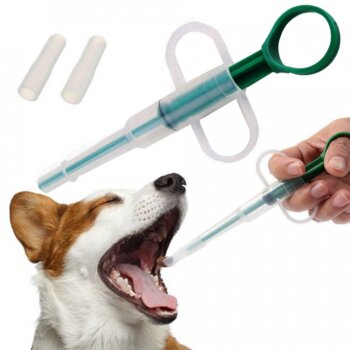 Aplikátor na podávanie liekov injekčnou striekačkou pre zvieratá, Pet Medicine