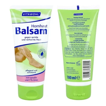 Balzam na zrohovatenú kožu nôh s lanolínom a 7 % ureou – 100 ml