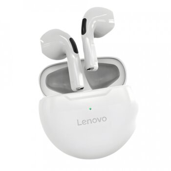 Bezdrôtové bluetooth slúchadlá Lenovo HT38, biele
