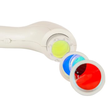 Biolampa Eifa D514 + 3 farebné filtre + veľký stojan