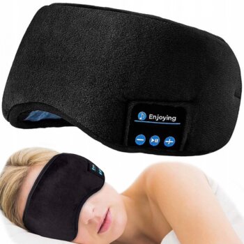 Bluetooth maska na spanie s možnosťou počúvania hudby