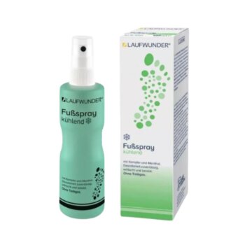 Chladivý sprej na nohy proti poteniu a redukcií pachu Laufwunder, 120 ml