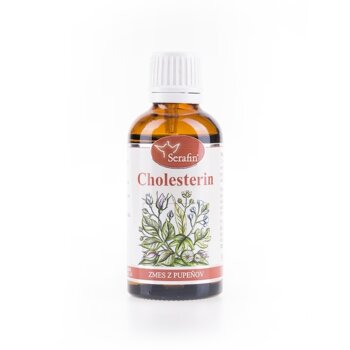 Cholesterin - tinktúra zo zmesi z pupeňov 50ml