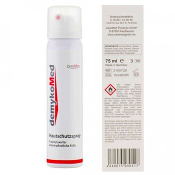 Sprej na ochranu chodidiel proti plesniam DemykoMed Hautschutzspray, 75 ml