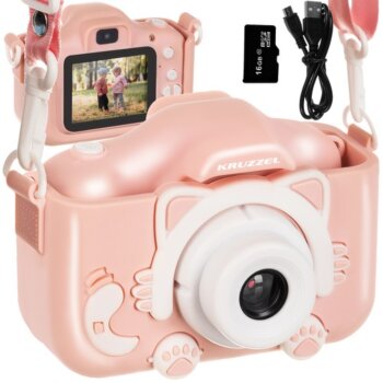 Detský digitálny fotoaparát mačka 16 GB