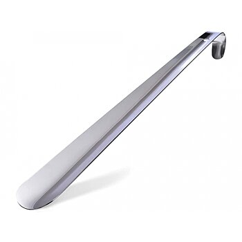 Dlhý kovový obuvák na obúvanie topánok oceľ, 65cm