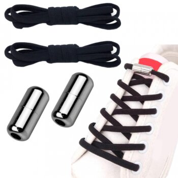 Elastické šnúrky bez viazania No Tie Laces, 100cm
