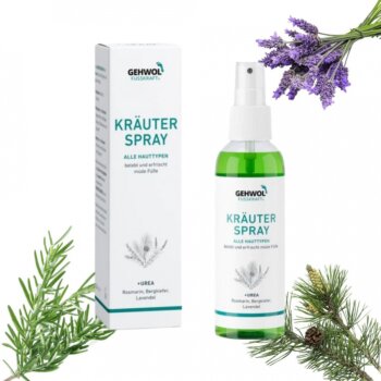 Gehwol Krauter Spray - Bylinný sprej s ureou pre svieže nohy 150ml