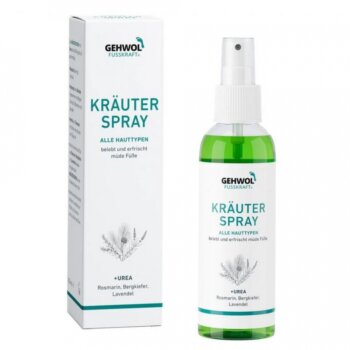 Gehwol Krauter Spray - Bylinný sprej s ureou pre svieže nohy 150ml