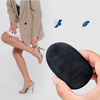 Gélové stabilizujúce podpätenky lepiace, 1 pár (2ks)