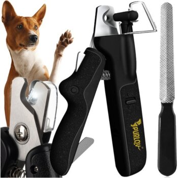 Kliešte a pilník na pazúriky domácich zvierat s LED osvetlením, Nail Clipper
