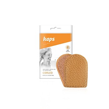 Kožené nízke podpätenky do topánok s korkom Corled