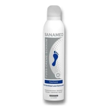 Krémova pena na zhrubnutú a popraskanú pokožku Sanamed Saphir, 150 ml