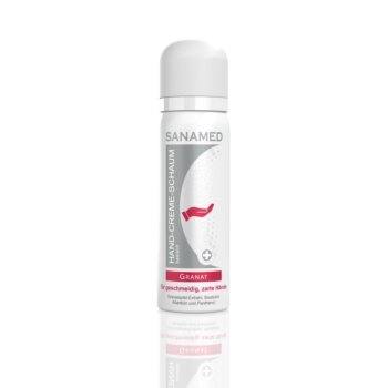 Krémová pena pre vláčne a jemné ruky Sanamed Granat, 100 ml
