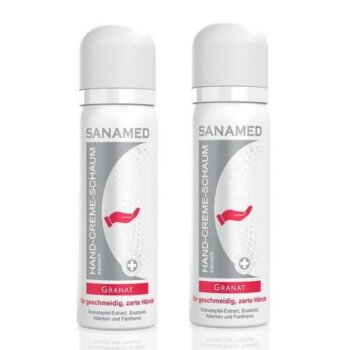 Krémová pena pre vláčne a jemné ruky Sanamed Granat, 100 ml