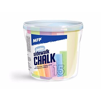 Kriedy na chodník okrúhle, Chalk, 15 ks