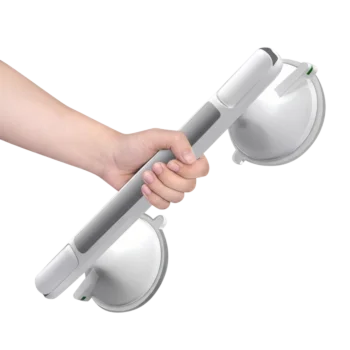 Kúpeľňové úchytky s prísavkou – bezpečná opora pre seniorov bez vŕtania - 33 cm