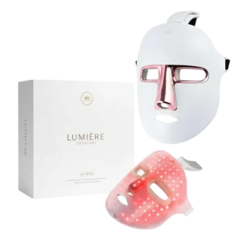 LED maska 7v1 s fotónovou terapiou – omladenie pleti a redukcia vrások