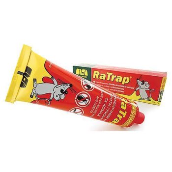 Lepidlo na myši, potkany a lezúci hmyz RaTrap, GlueTrap 135 g