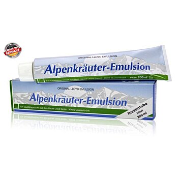 Alpenkräuter-Emulsion, emulzia z alpských bylín original, 200ml