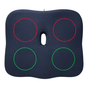 Masážny vankúš na sedenie s funckiou vyhrievania