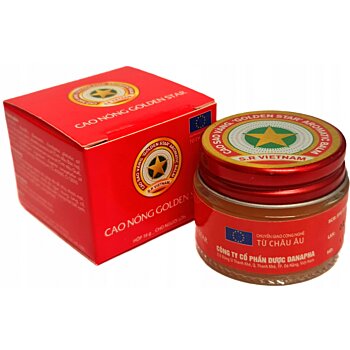 Mentolový balzam Golden Star, 30 g