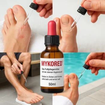 Mykored roztok pipeta, starostlivosť o medziprstné priestory, proti mykózam, zápachu - 50 ml