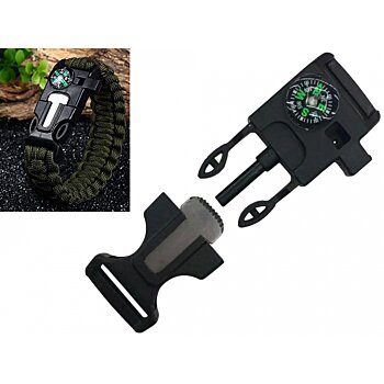 Náramok na prežitie 5v1 SURVIVAL