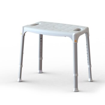 Výškovo nastaviteľná stolička do sprchy KING-SS-20, 39 - 54 cm