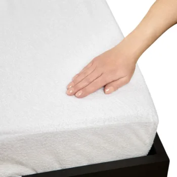 Nepremokavá plachta s gumou po obvode hypoalergénny - 90×200×15 cm